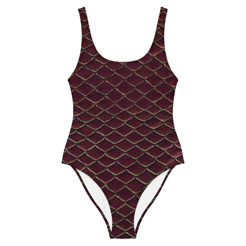 Yule Tide One-Piece Swimsuit