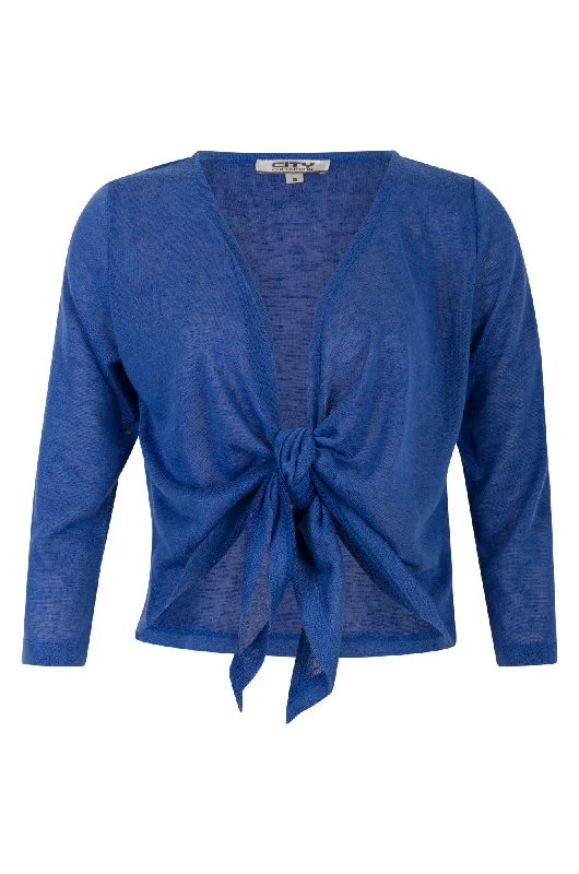 3/4 sleeve Bolero | MED BLUE | 7091A1