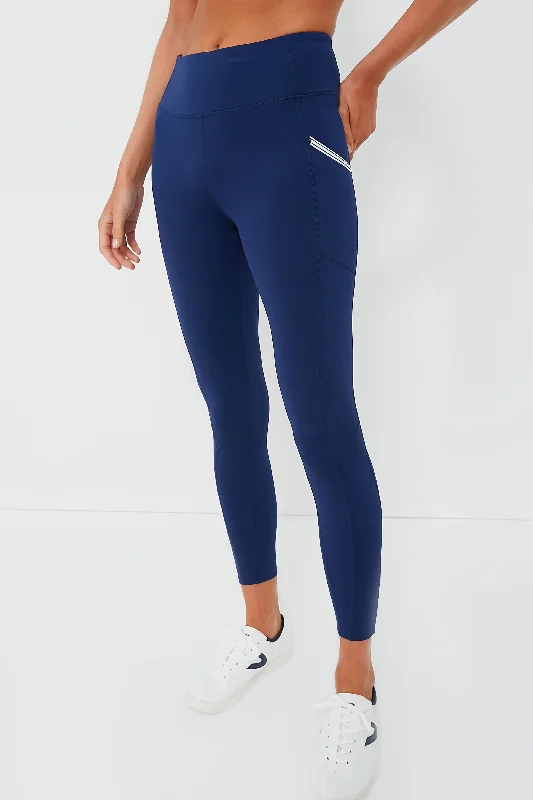 Navy Collagen Evelyn Legging