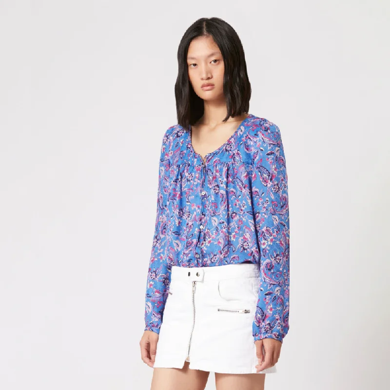 Isabel Marant Prian Top - Blue