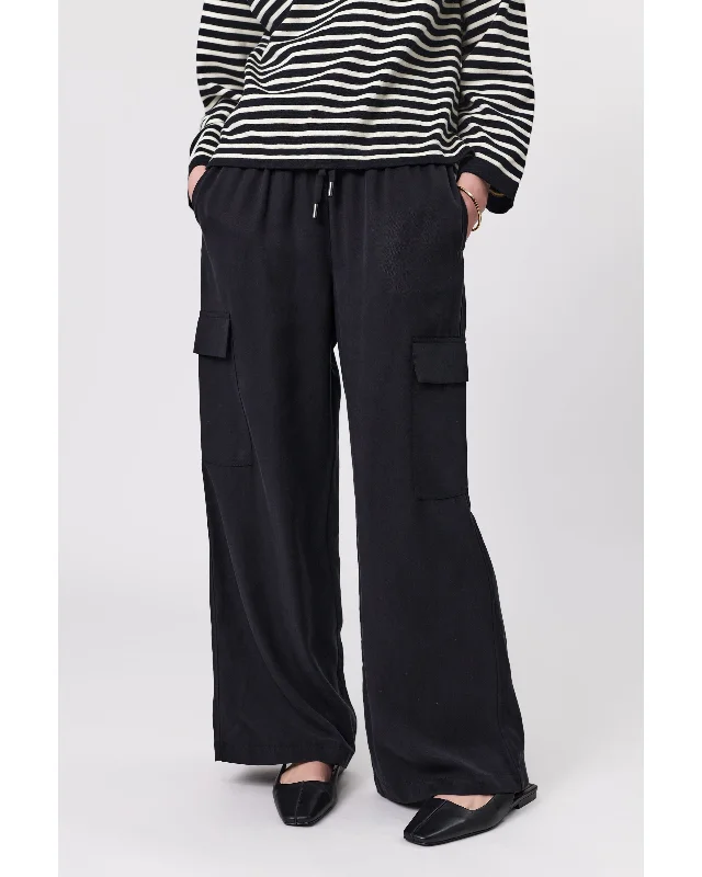 Marlow Mirage Cargo Pant - Black