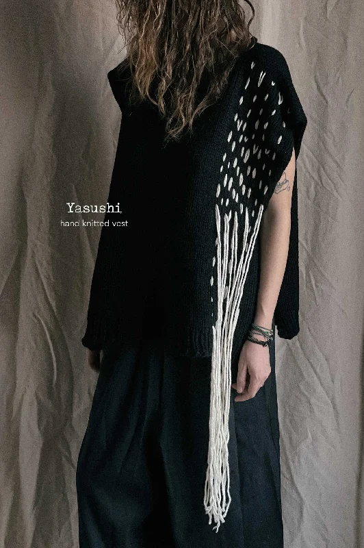 Yasushi Hand Knitted Vest