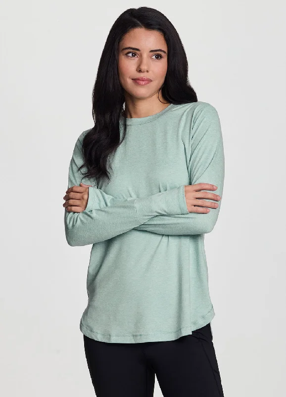 Studio Practice Long Sleeve Tunic Tee