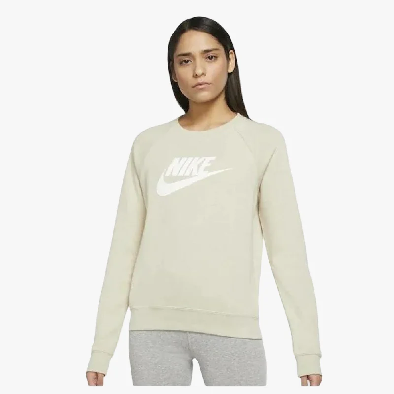 Nike Womens Nsw Essential Crew Sweater Oatmeal