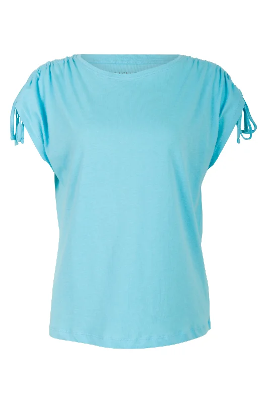 100% Cotton T Shirt | Aqua | 6006A1