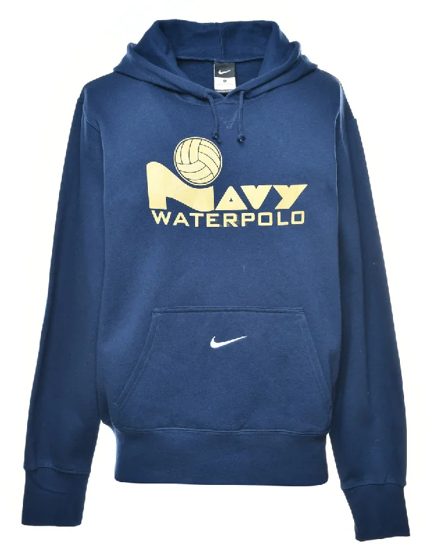 Nike Navy Waterpolo Printed Sweatshirt - S