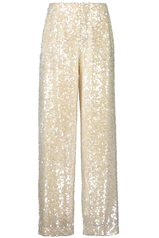 Wide Leg Sequin Pants