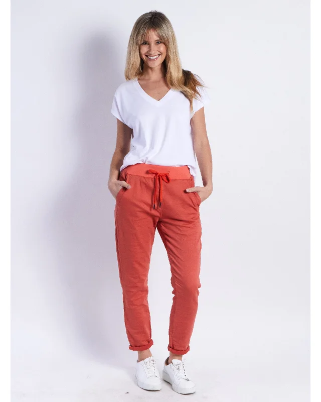 Monaco Jeans Riley Jogger - Rust