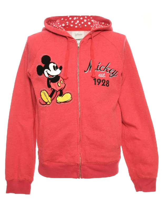 Disney Mickey Mouse Print Track Top - M