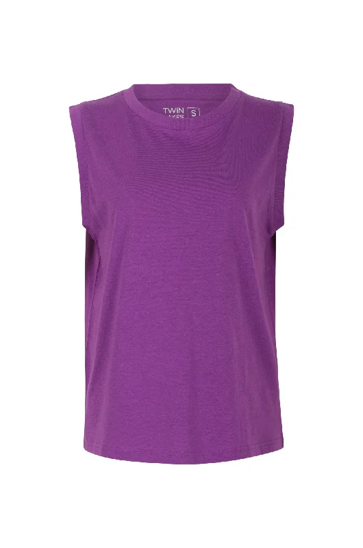 100% Cotton Tank | MAGENTA | 6008A1