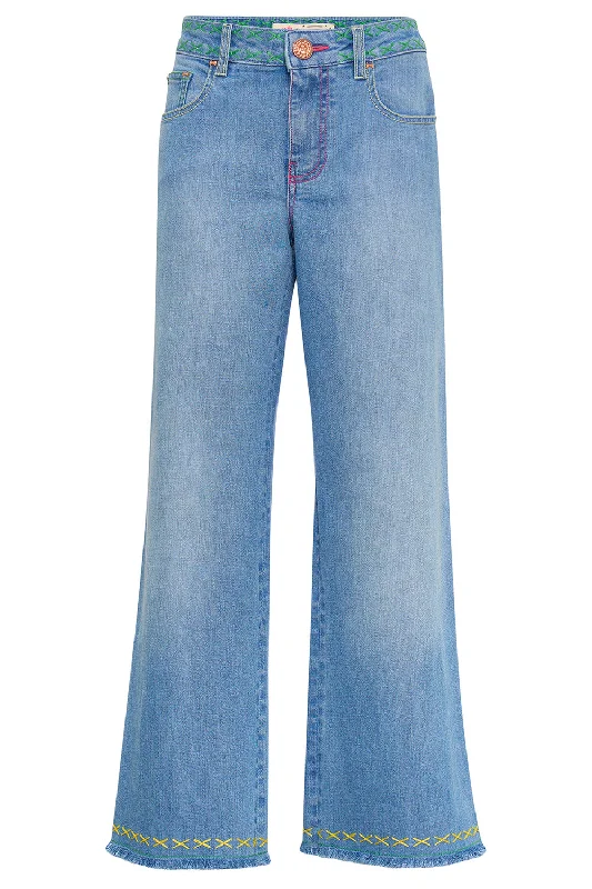 Colored Trim Jean