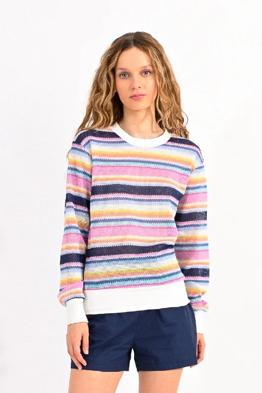 Molly Bracken Striped Knitted Sweater