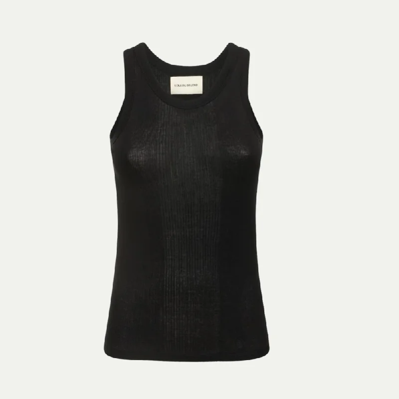 LouLou Limba Tank - Black